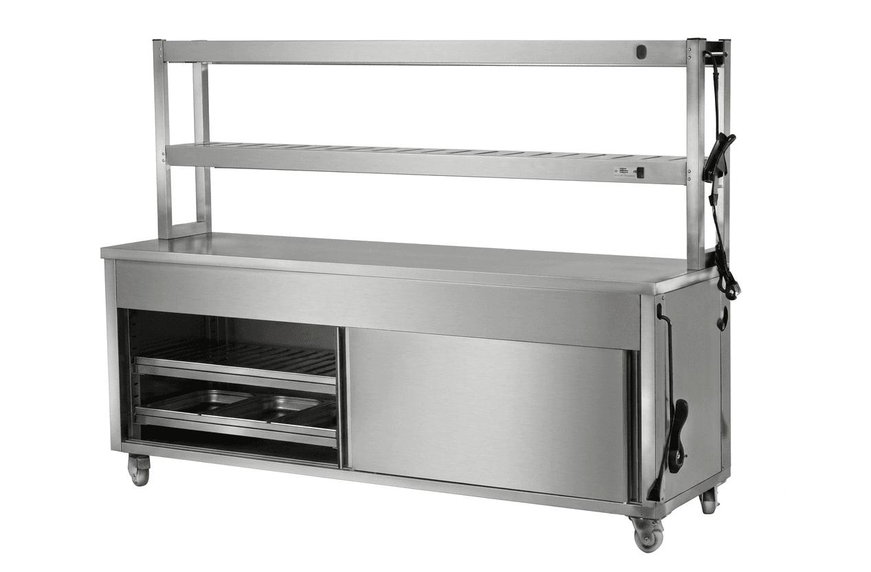 Hot Cupboard with Heated Gantry